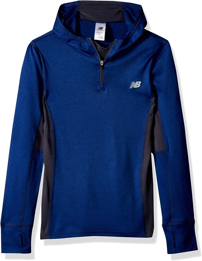 new balance 女童大运动连帽套头上衣